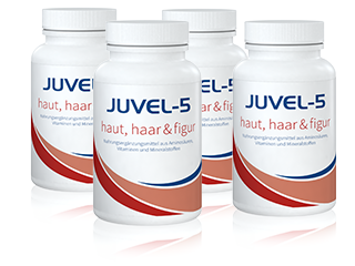 4 Dosen JUVEL-5 haut, haar & figur versandkostenfrei bestellen