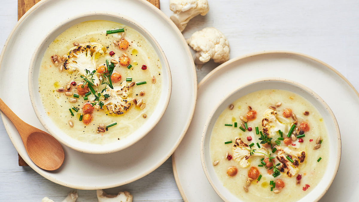 Blumenkohlsuppe – ideal für die Blutzuckerregulation